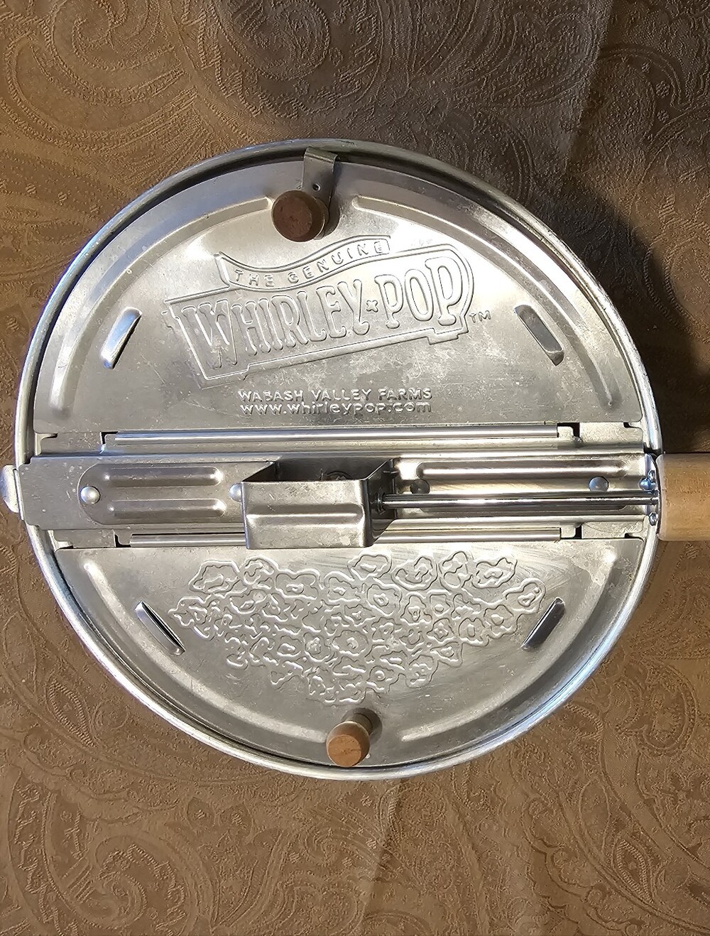 The Genuine Whirley-Pop Stovetop Popcorn Popper - Silver